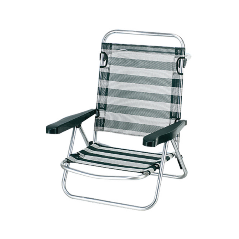 DGL-7011A-2 Classic And Fresh Breathable Aluminum Pipe Beach Chair